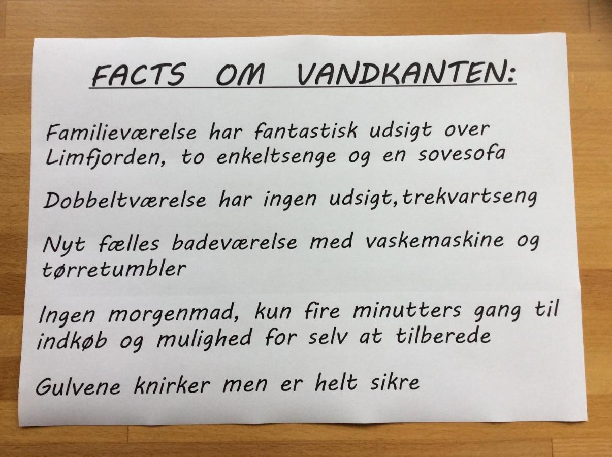 Vandkanten Hotel Logstor Bagian luar foto